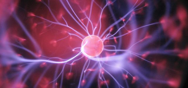 purple and pink plasma ball by Hal Gatewood courtesy of Unsplash.